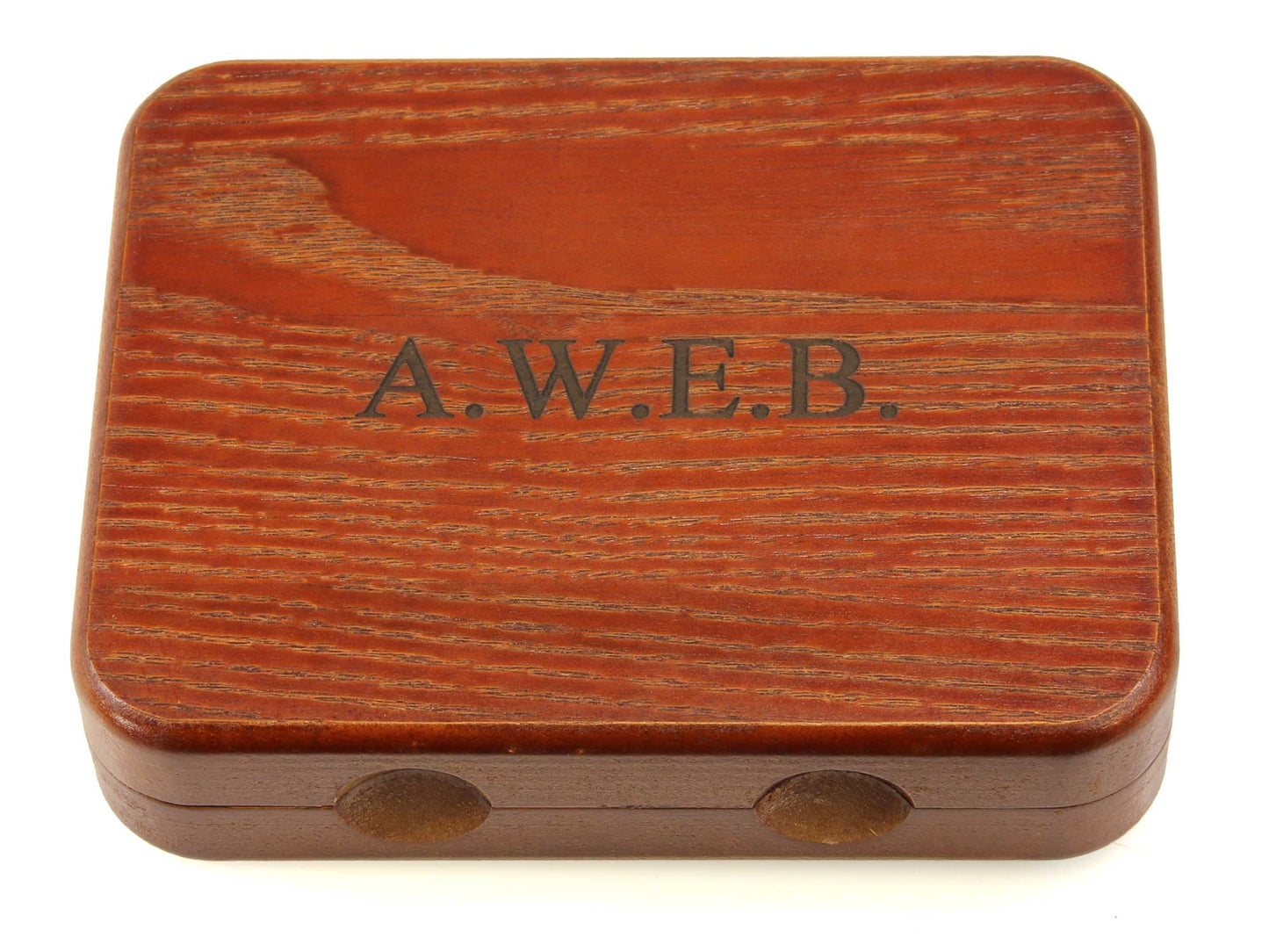 Personalised Wood Salmon / Trout Fly Box