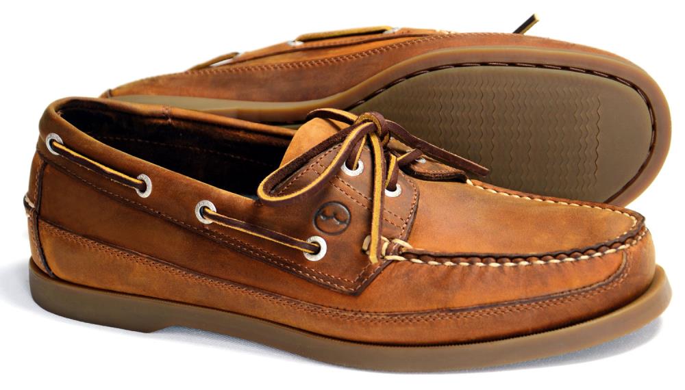 Comfort and style with AUGUSTA Mens Deck Shoes Sand Nubuck