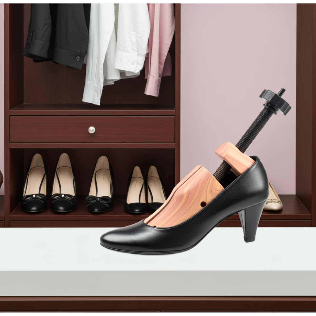 *Latest model* Ladies cedar wood shoe stretcher with bunion buttons