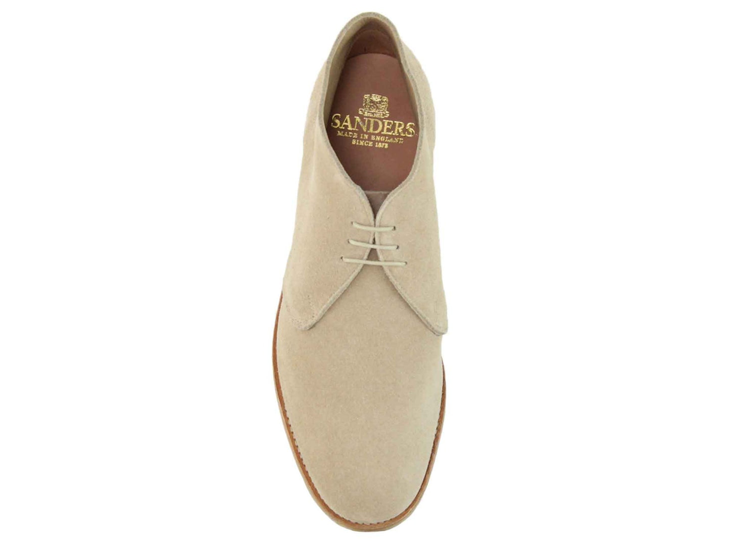 MARVIN Mens Fawn Suede Desert Boot Chukka with Crepe Sole