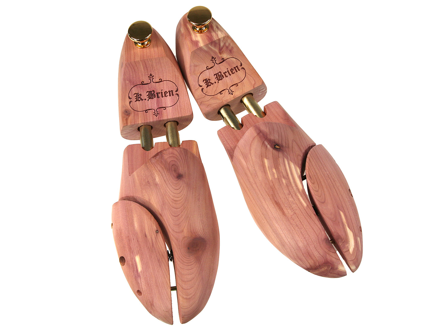 Personalised Mens Cedar Wood Shoe Trees