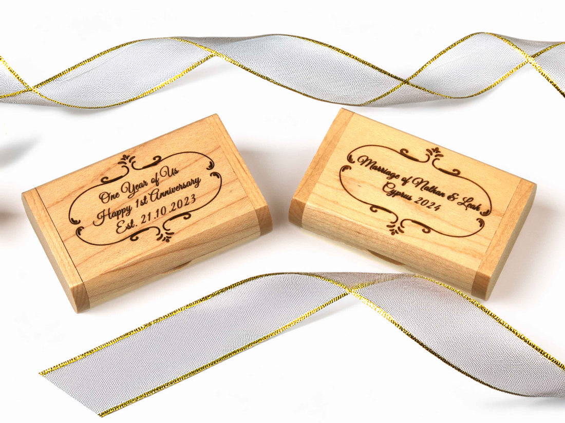 Personalised Wooden USB Sticks – The Modern Keepsake Gift