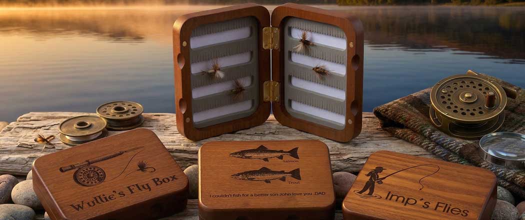 Personalised Fly Boxes | Engraved Fishing Gifts – Cathcart Elliot