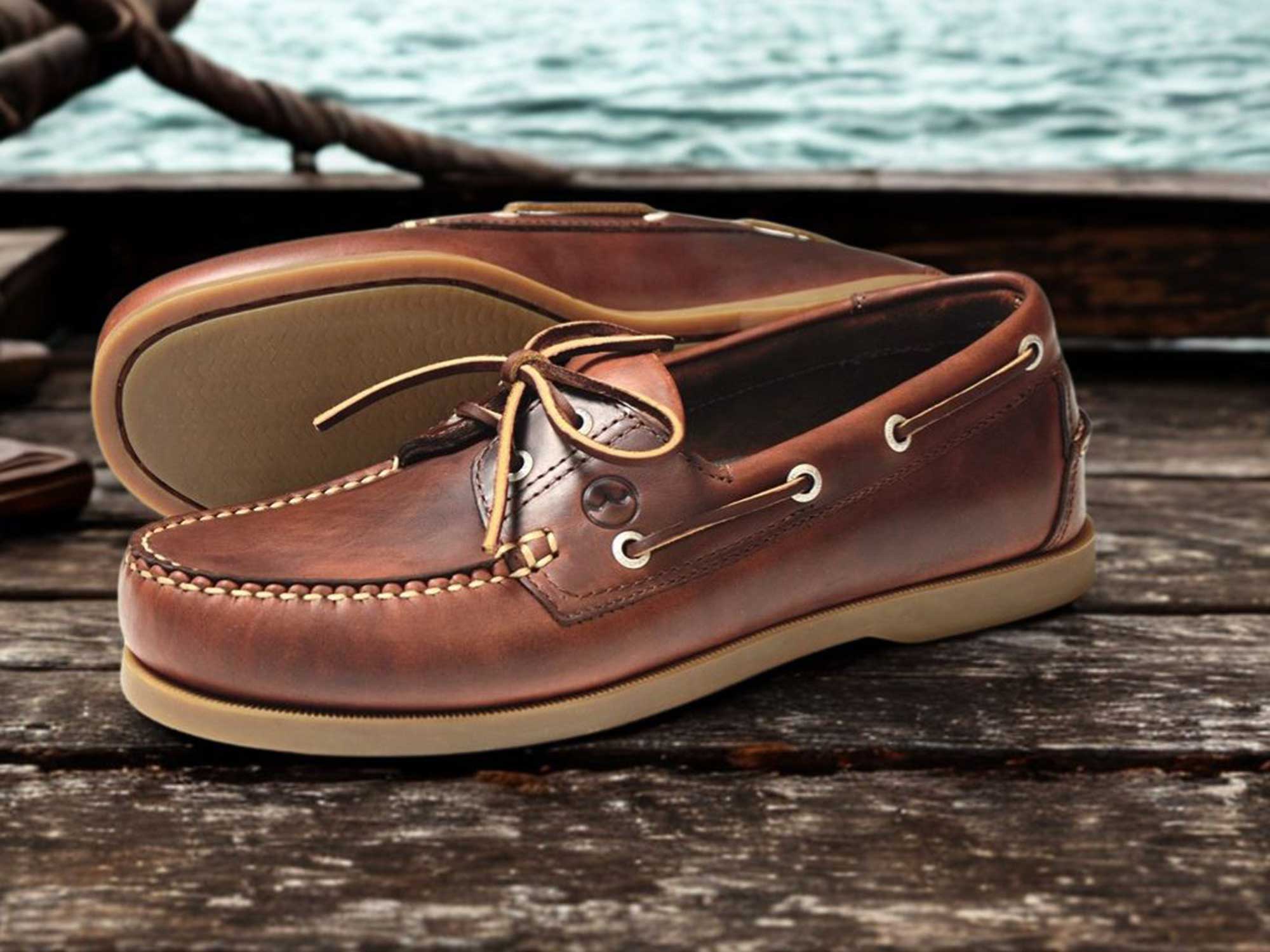 Orca Bay Creek Saddle Brown Deck Shoe | Men's Boat Shoes
