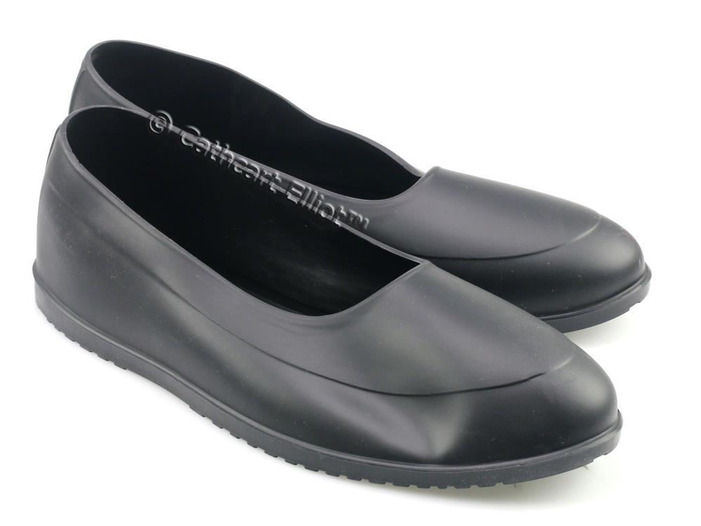 Protective Cathcart Elliot Black Rubber Galoshes Stretch Fit
