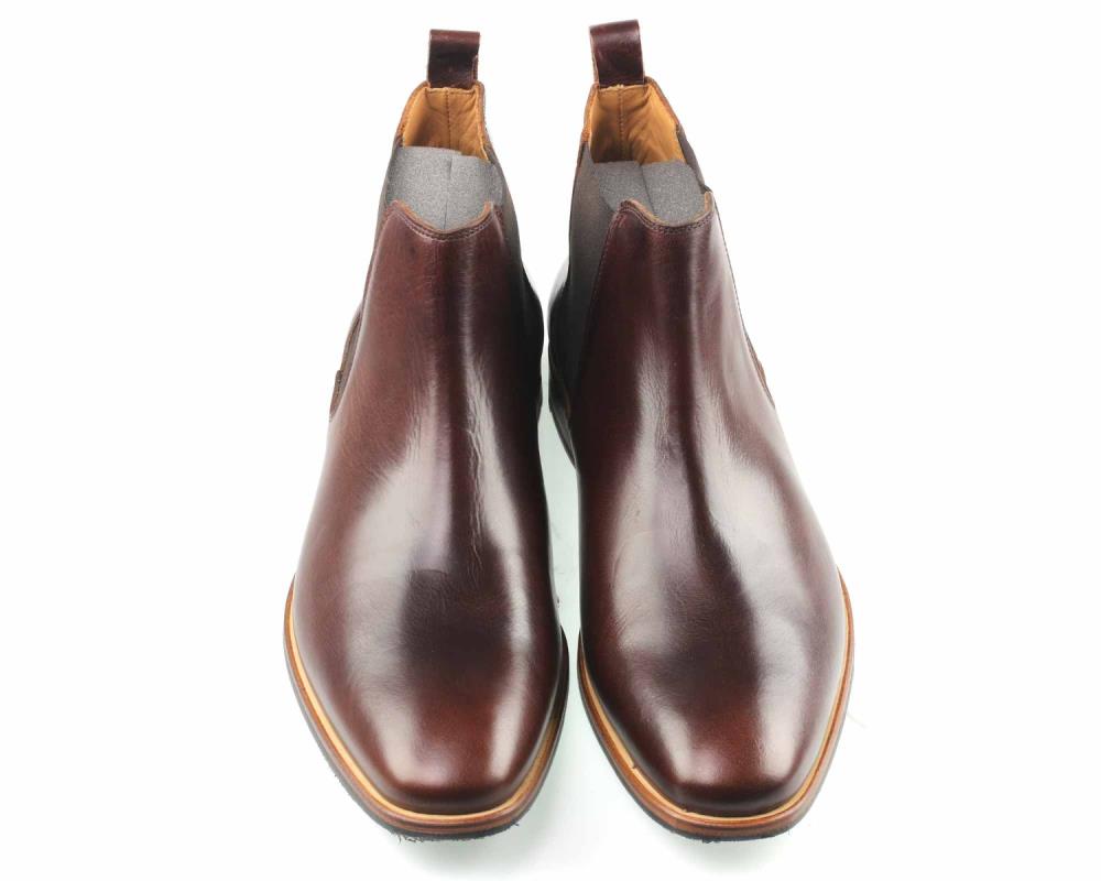 BROMPTON Chelsea Boot in Brown Leather by Orca Bay