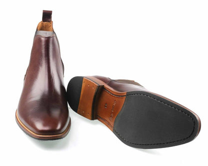 BROMPTON Chelsea Boot in Brown Leather by Orca Bay