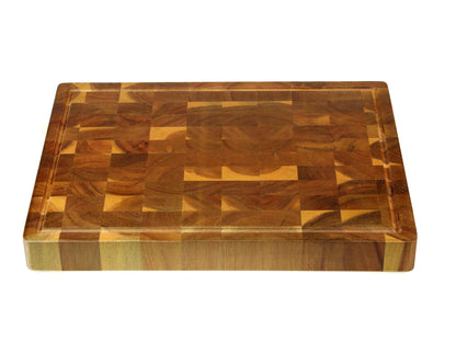 Large Acacia Wood Carving Chopping Cutting Board 40x30x4cm