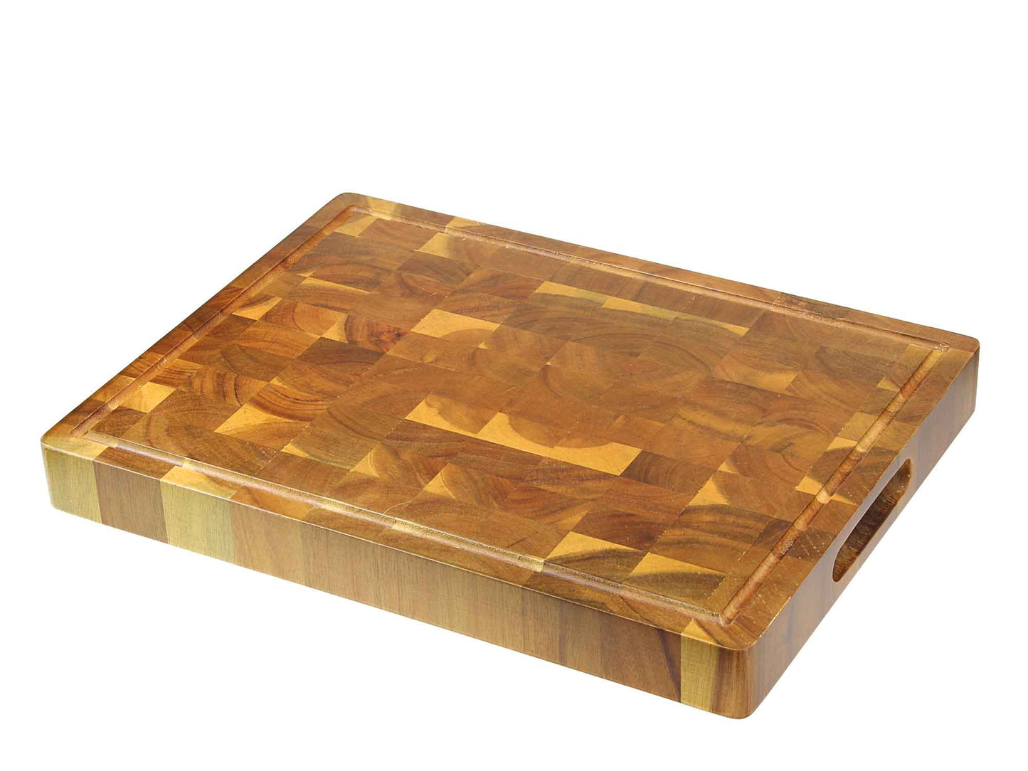Large Acacia Wood Carving Chopping Cutting Board 40x30x4cm