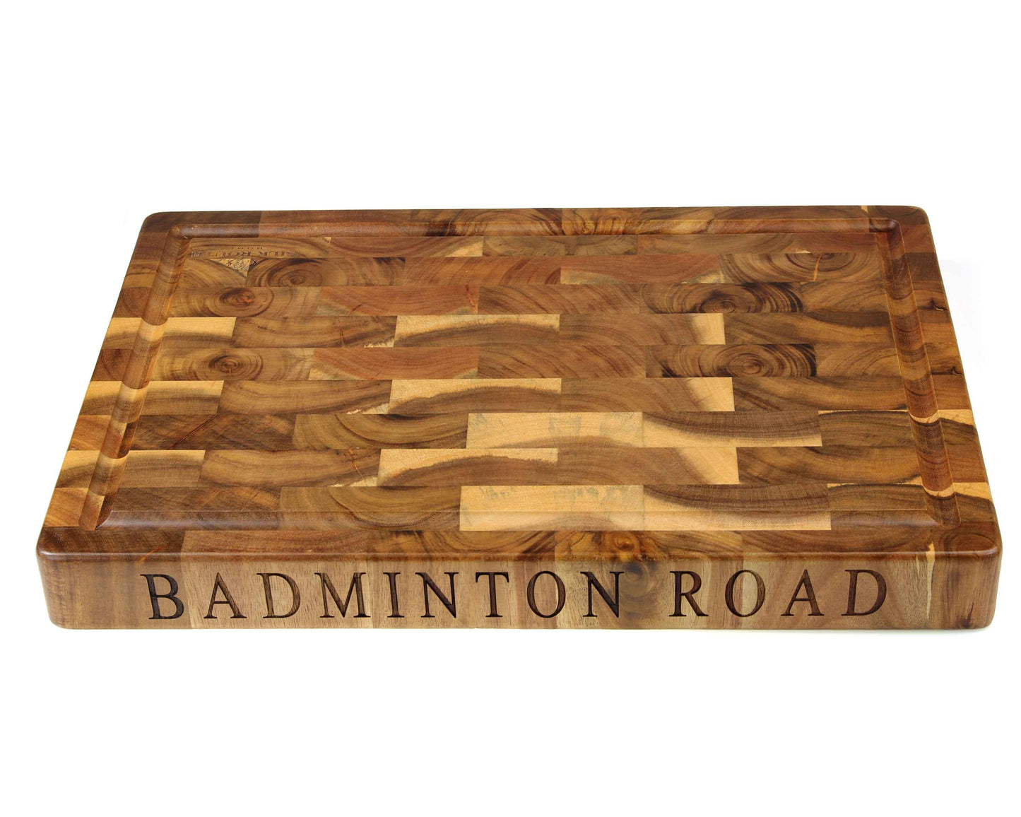 Large Acacia Wood Carving Chopping Cutting Board 40x30x4cm