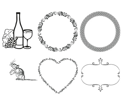 Personalised Wine Bottle Coaster made from Beech wood