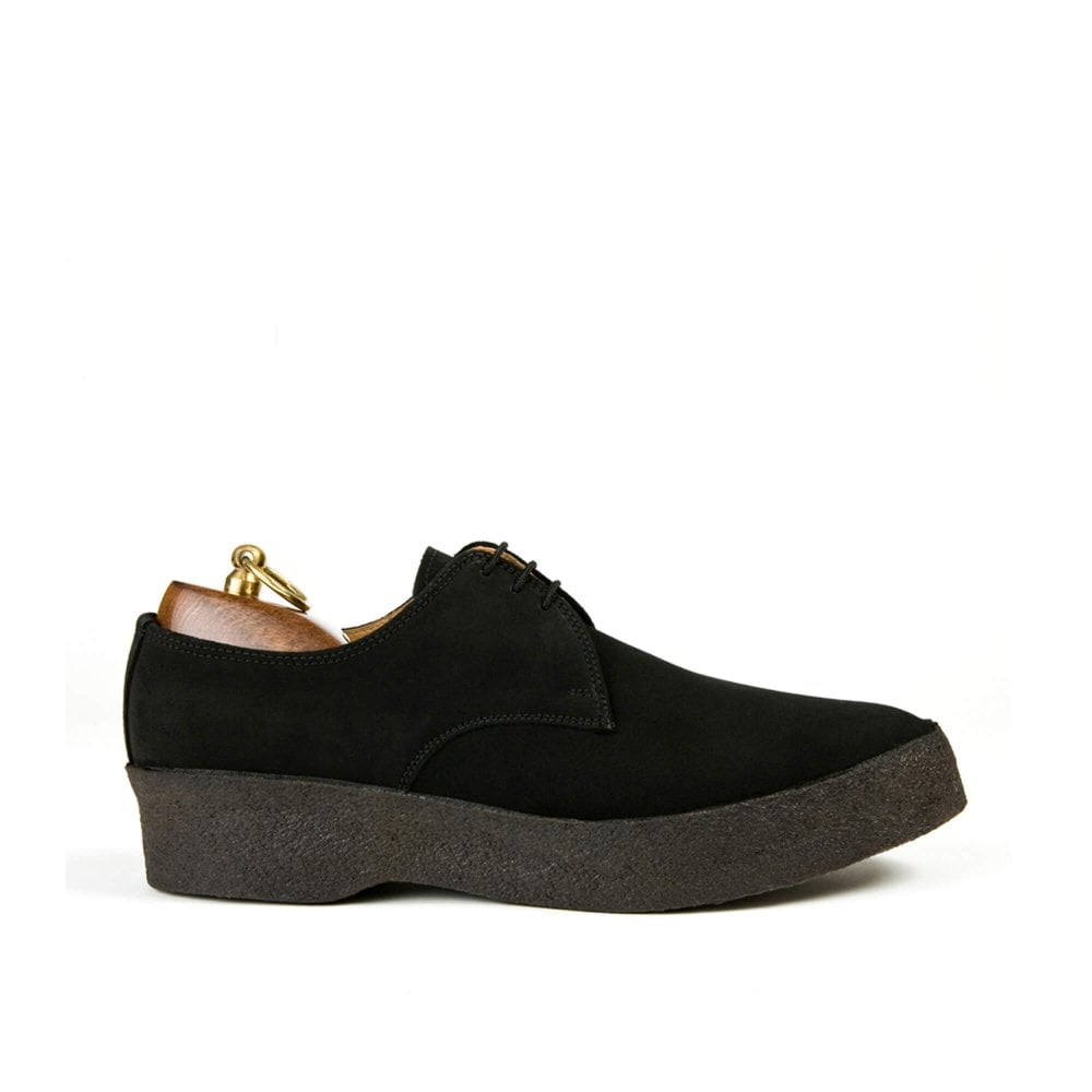 LO-TOP Men's Black Suede Shoes