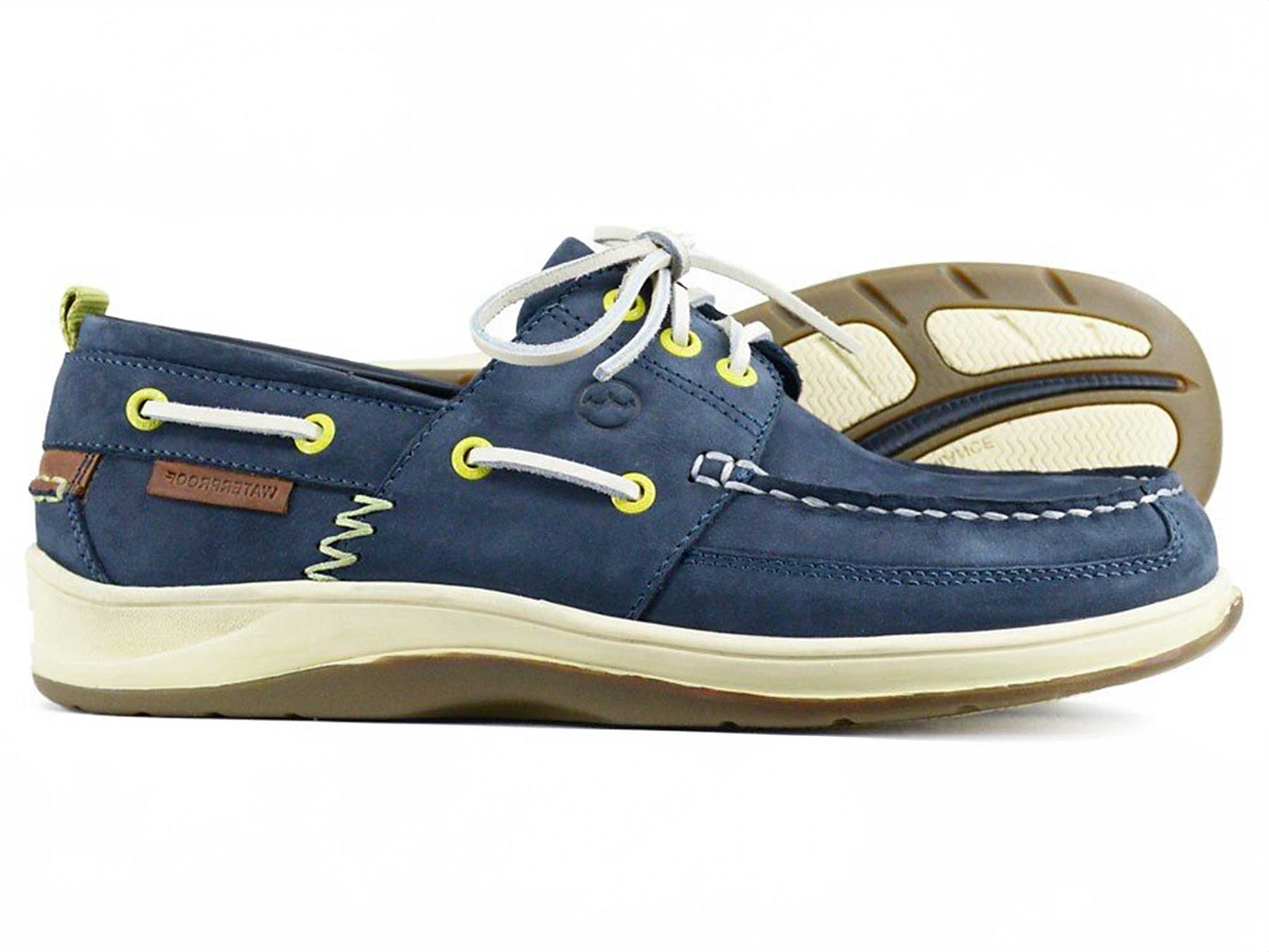 OCEAN Mens Navy Blue Waterproof Deck Shoe by Orca Bay – Cathcart