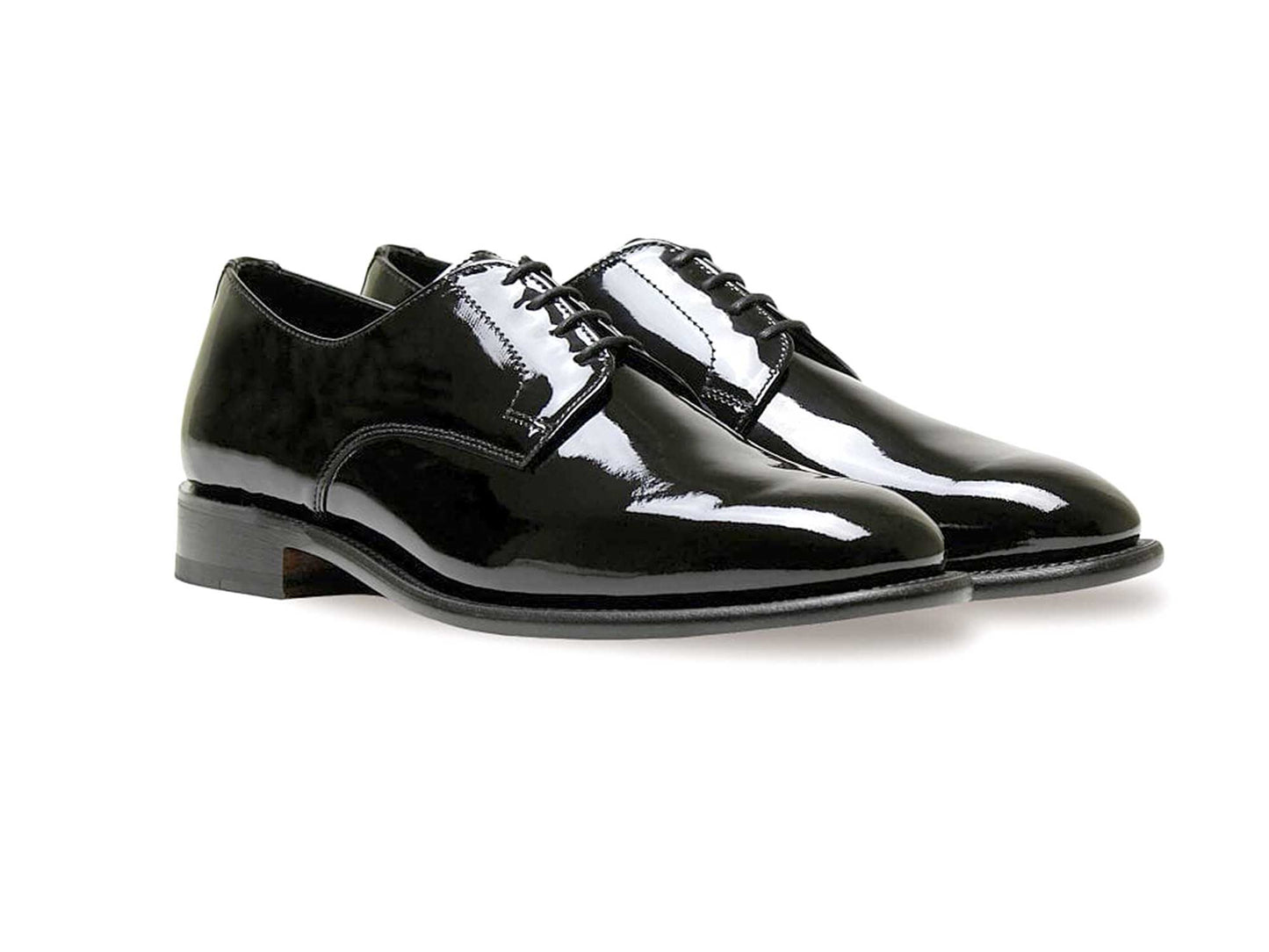Sanders Royale Patent Leather Dress Shoe