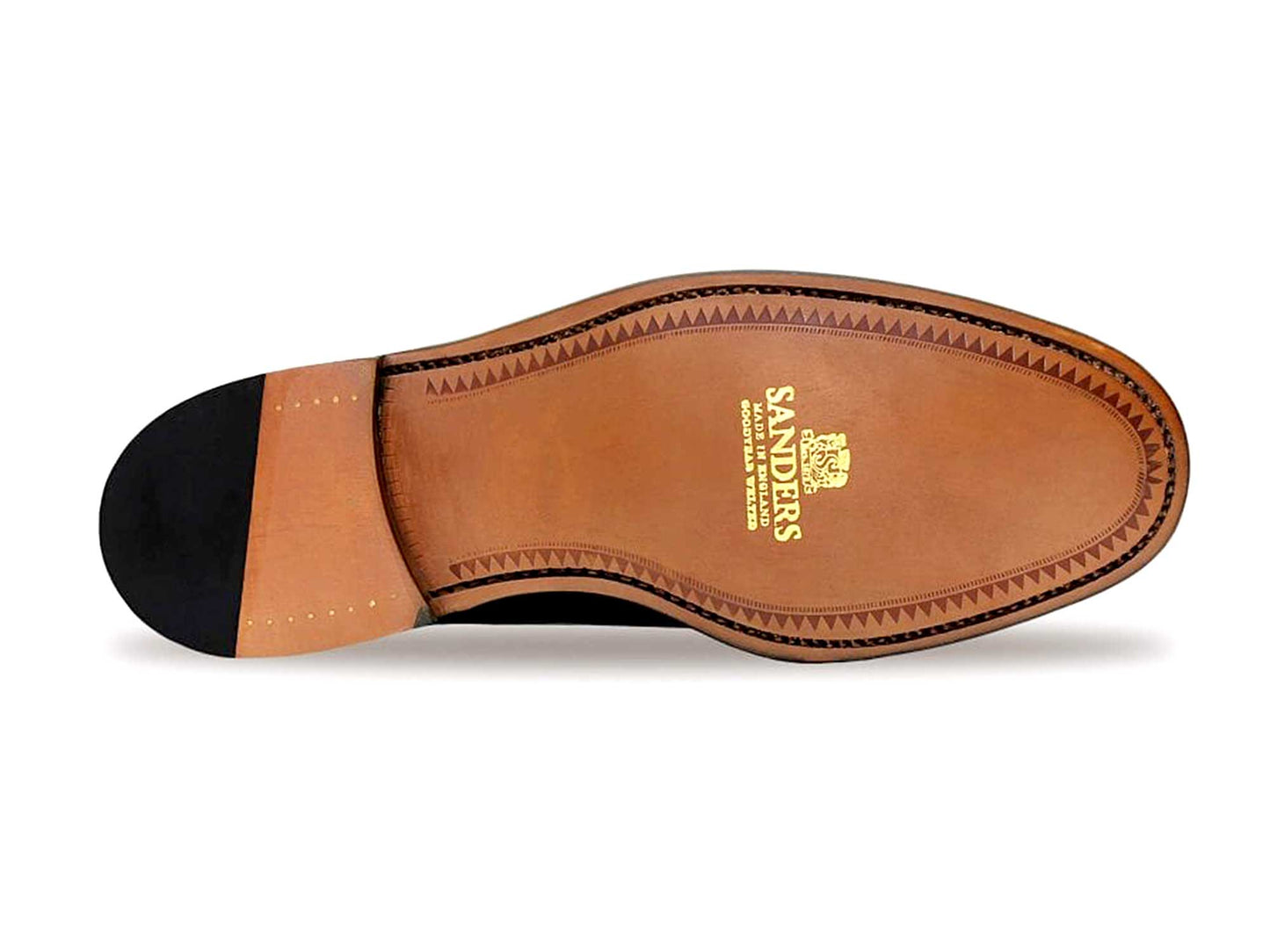 Sanders Royale Patent Leather Dress Shoe