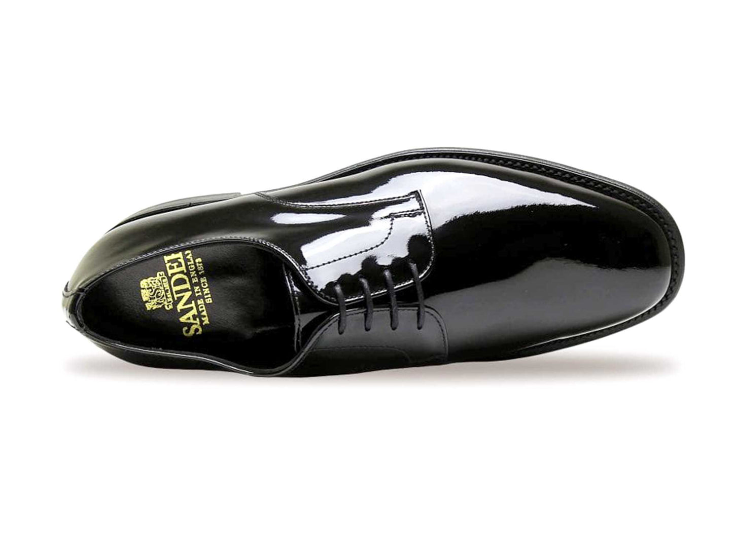 Sanders Royale Patent Leather Dress Shoe