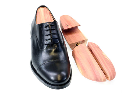 Mens Cedar Wood Adjustable Width Split-toe Hook-Heel Shoe Trees UK