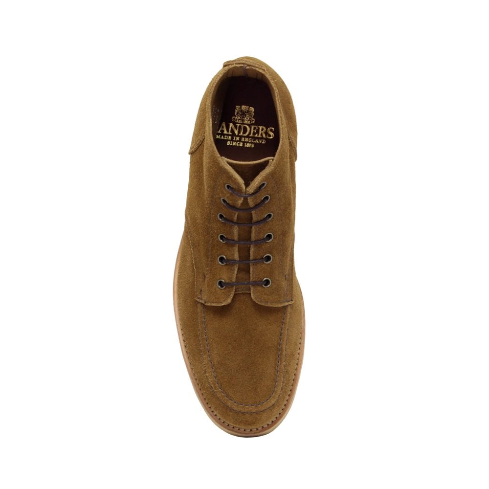 Stylish and Comfortable Mens Brown Suede Casual Boot with Rubber Sole WILSON