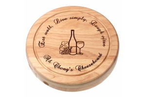 A special and unusual gift  - customised cheeseboards