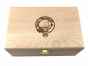 personalised beech wood trinket box