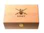 Personalised premium shoe cleaning kit in beech wood valet box Premium Wax Polish