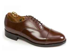Sanders Officers Brown Oxford Shoes F Fitting