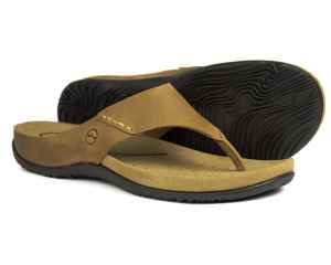 Orca Bay Mens Bora Leather Flip Flop Sandal