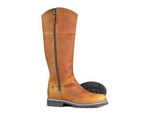 IONA Ladies Light Brown Havana Leather Country Boot by Orca Bay