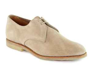 Mens Smart Casual Summer Fawn Suede Shoe 