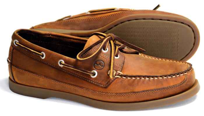 AUGUSTA Mens Boat Shoes in Sand Nubuck by Orca Bay