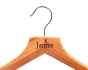 Personalisable cedar wood suit and jacket hanger by Cathcart Elliot