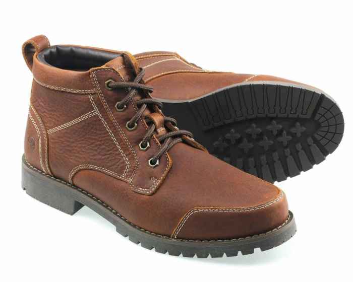 WOODSTOCK Mens Brown Lace-up Boot by Orca Bay